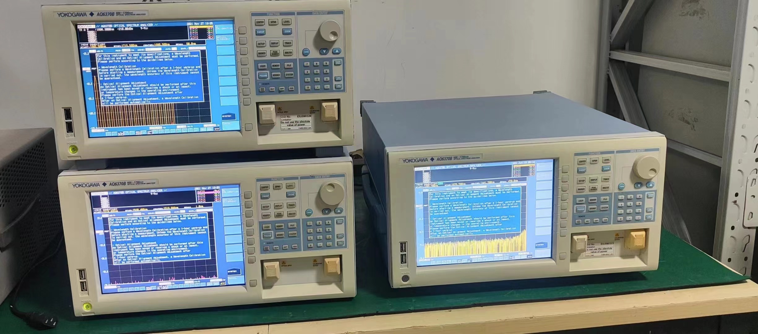  AQ6370B 光譜分析儀 橫河(YOKOGAWA) 故障：A減B超差 維修案例