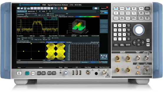 5G頻譜分析儀與FSW信號